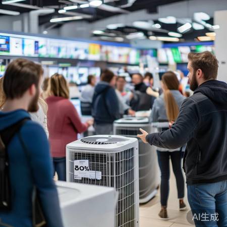 “空气能设备，现享8折优惠！”