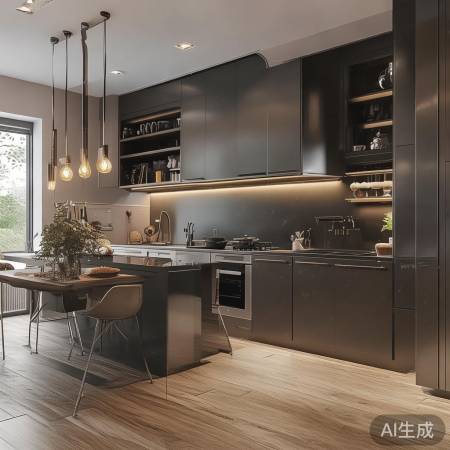 菊花JZT5B5灶，高效智能，