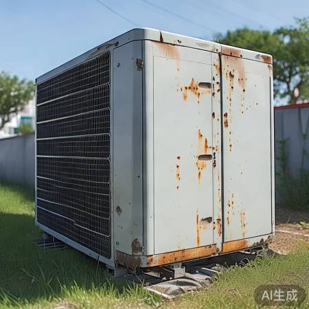 空调外机老化噪音大