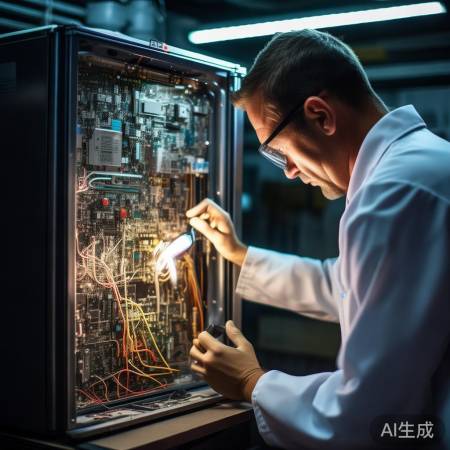 冰箱电路板检查，确保正常工作。