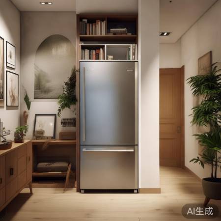 玄关冰箱巧放法，实用技巧分享
