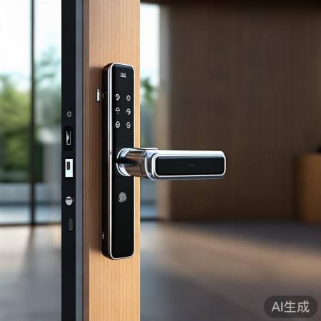 华为智能锁：简约时尚，安全便捷