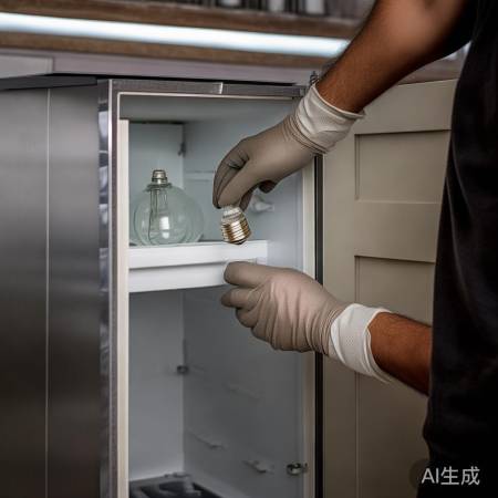 消毒柜灯泡检查与更换