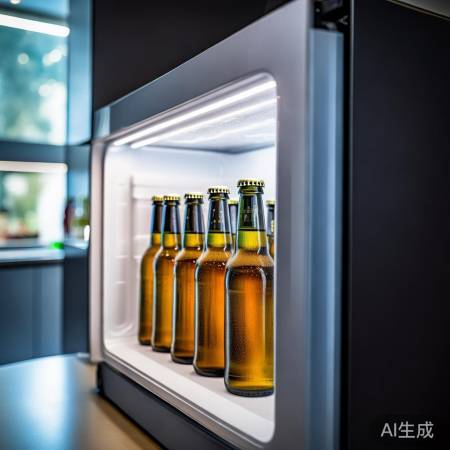 冷藏啤酒口感佳，门边不宜放。