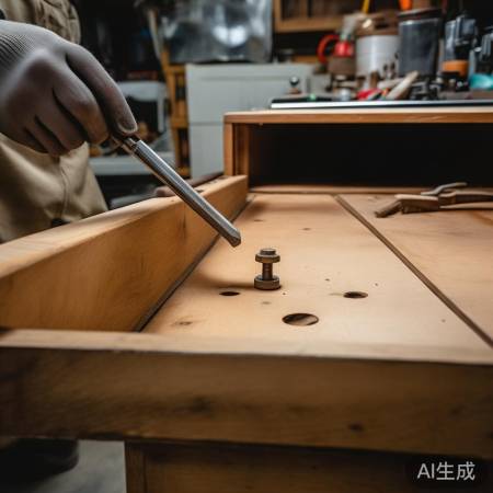 “滑轮更换：拧螺丝，换新轮”