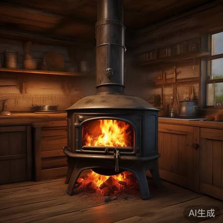 柴火灶：传统烹饪，品质生活。