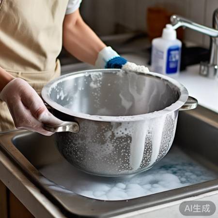 清洗内胆，刷除水垢，泡洗顽固污