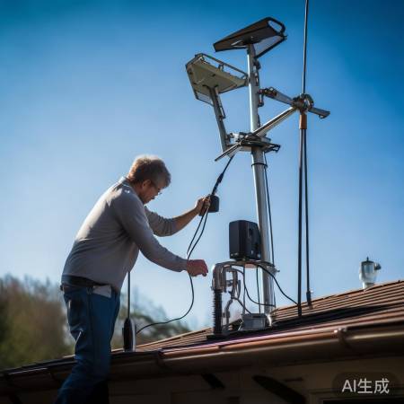 调天线角度，找最佳信号