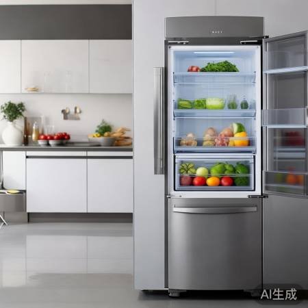 德海尔冰箱，容量丰富，人性设计