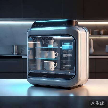 智能消毒柜，自动识别，生活更便