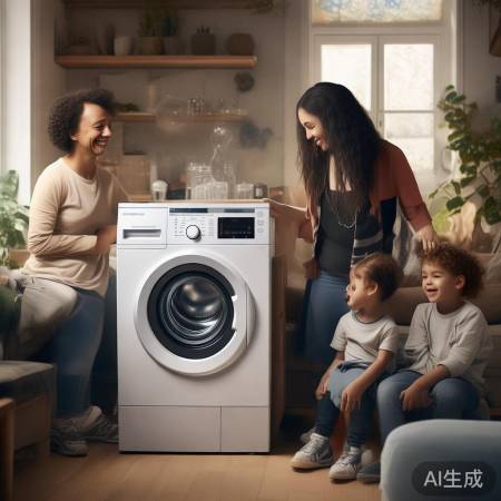 海尔洗衣机节能环保，省电减排。