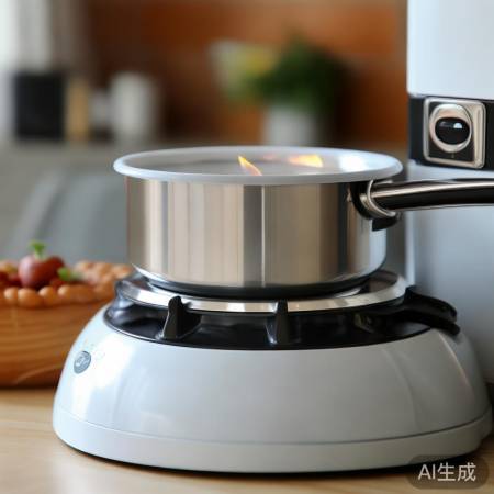 “自动熄火，食品级安全奶锅”