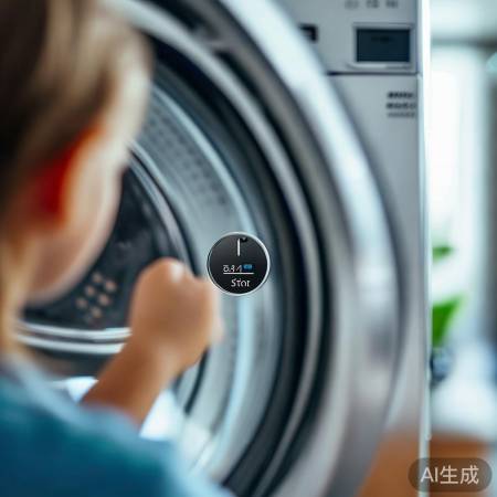 一键启动，智能洗，童趣操作。