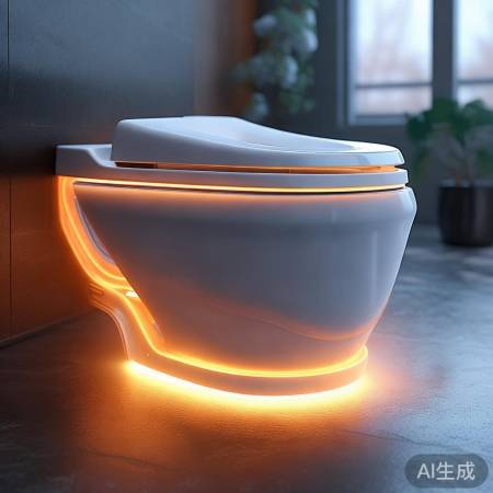 智能马桶座圈选材、加热、冲洗三