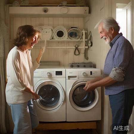 小家适用，操作简易老式洗衣机