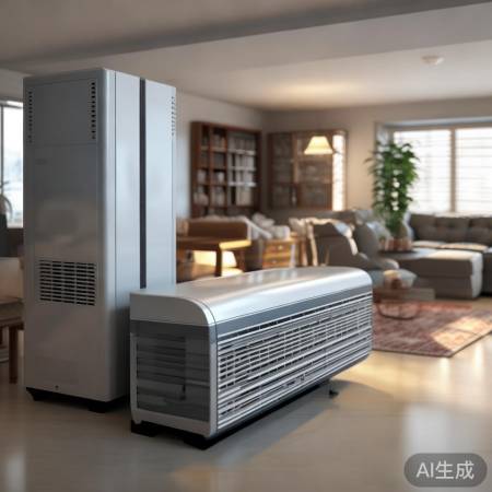 空调匹数：房间面积×12，新装