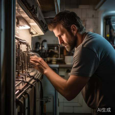 燃气管道泄漏检查，安全第一。