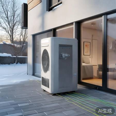 空气能热泵，冬暖夏凉，节能环保