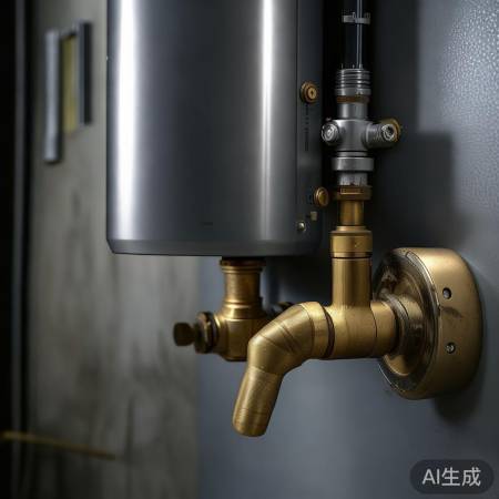 关闭水源，壁挂炉进水阀处理。