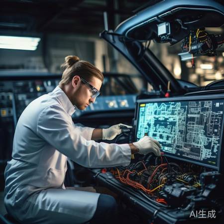 控制系统故障，检修换部件