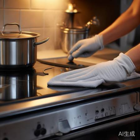 “四招保养集成灶，持久如新！”