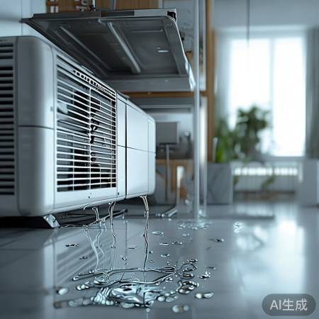 中央空调进风口漏水原因分析