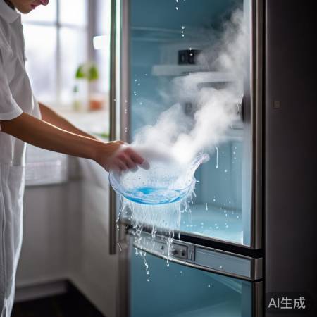 热水洗冰箱，可行否？