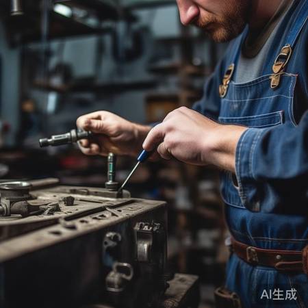 卸手柄，耐心拧螺丝。