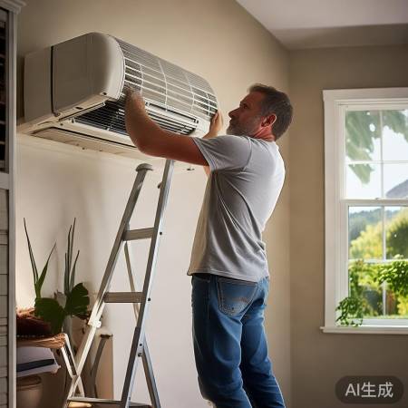 中央空调维护复杂，但自洁便利。