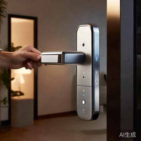 开启智能生活，精诚指纹锁一步到