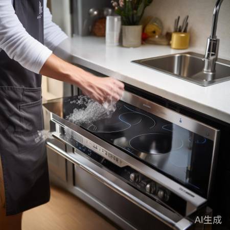 美大集成灶使用：高温勿洗，防水