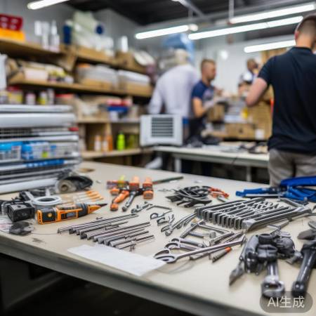 空调安装必备工具，钻头、螺丝刀