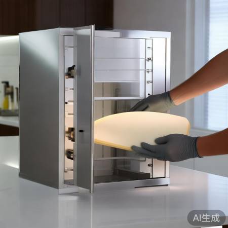 消毒柜：开关门宜适度