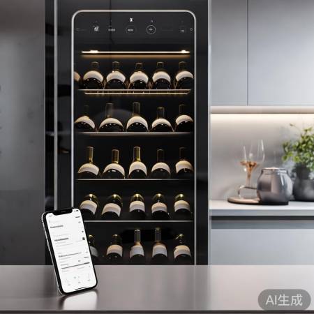 红酒展示架智能化，生活更便捷