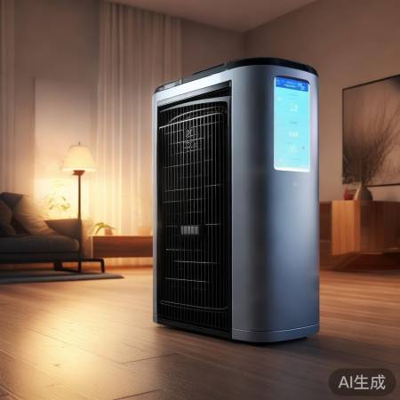 “空气能热泵，高效节能神器。”