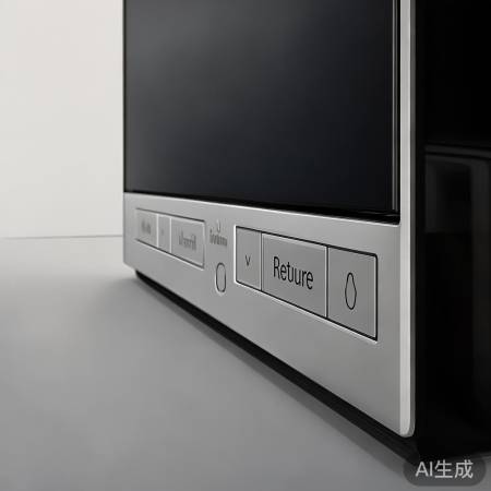 电视侧面按键少，功能重要。